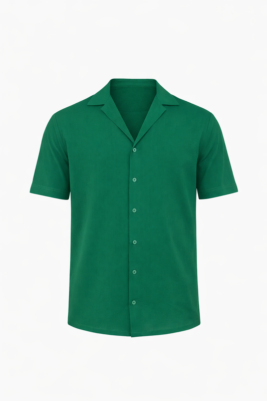 Green Half Sleeve Shirt