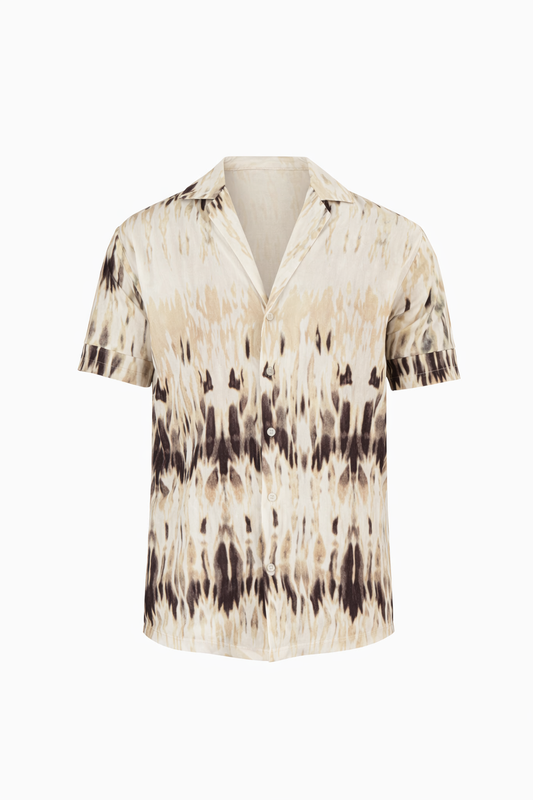 Black & Beige Shirt