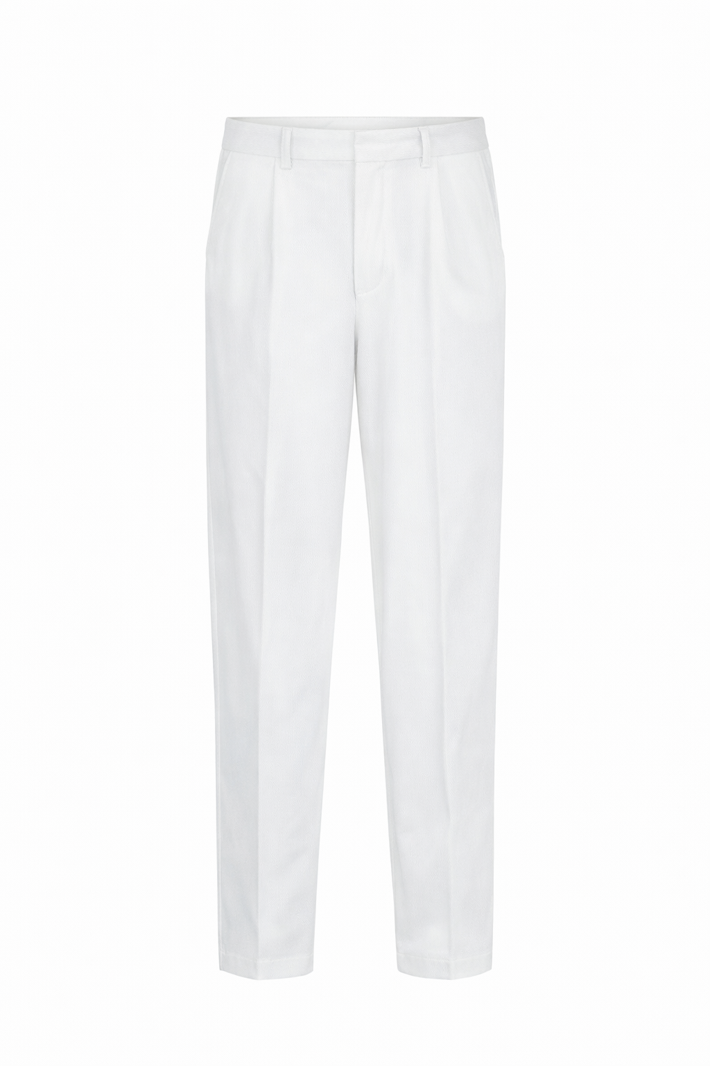 White Casual Pants