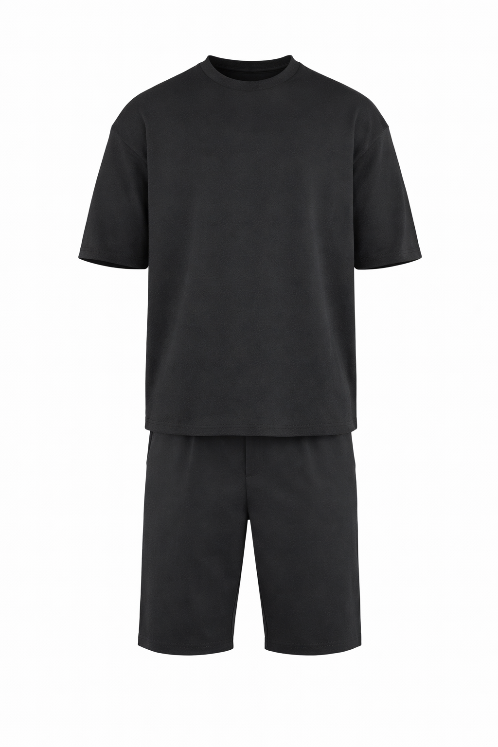 T-shirt & Short Black Set