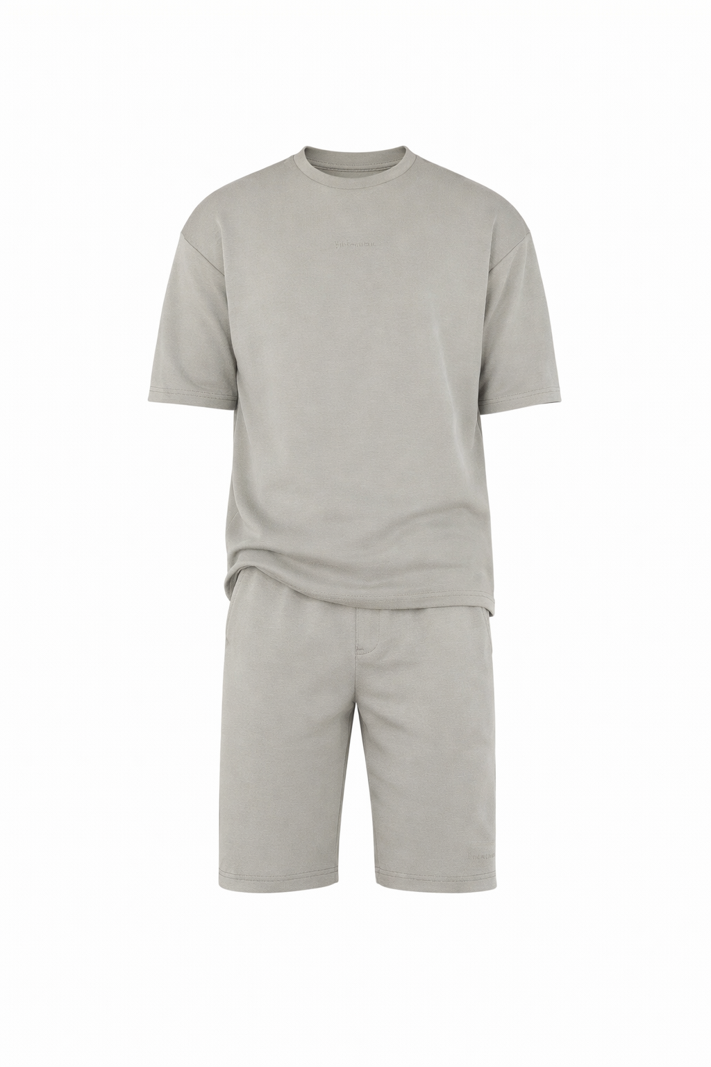 T-shirt & Short Grey Set