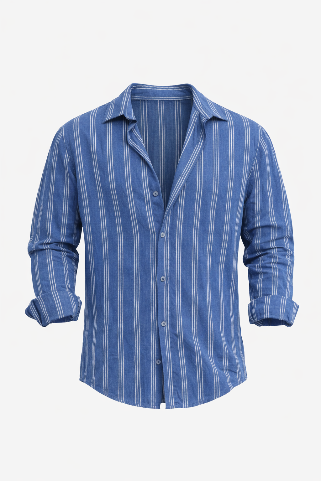 Blue Navy & White Stripe Chemise