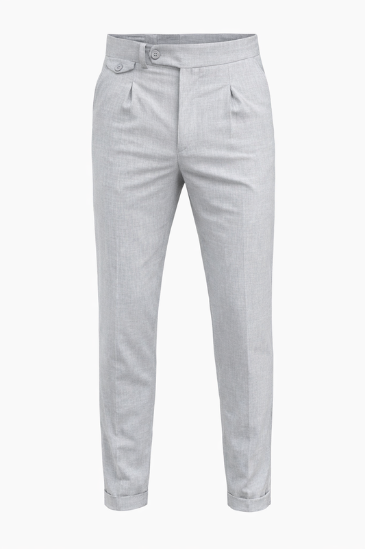 Light Grey High Waist Pants