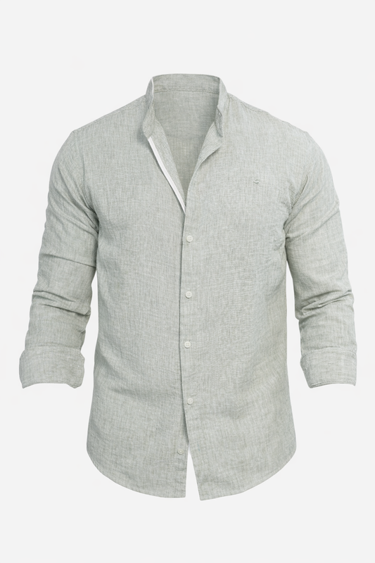 Light Mint Linen Shirt