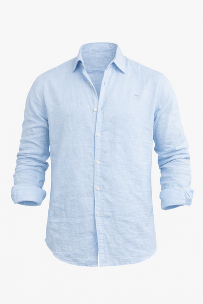 Light Blue Linen Shirt