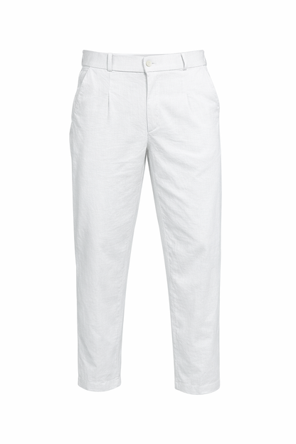 White Linen Pant