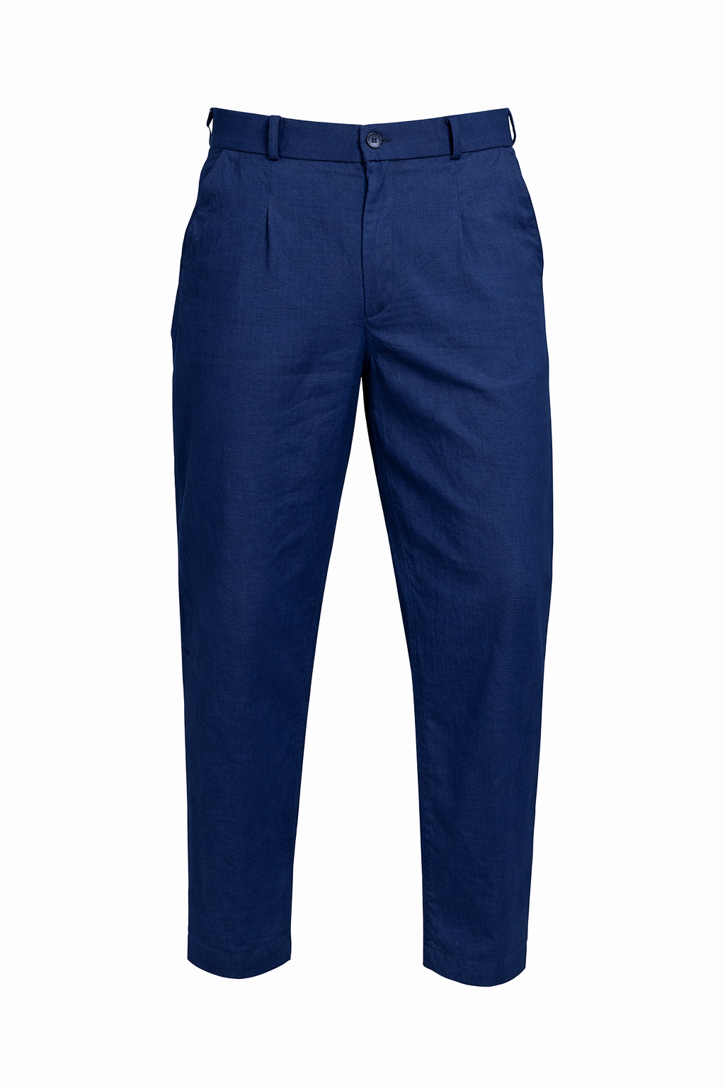 Navy Blue Linen Pant