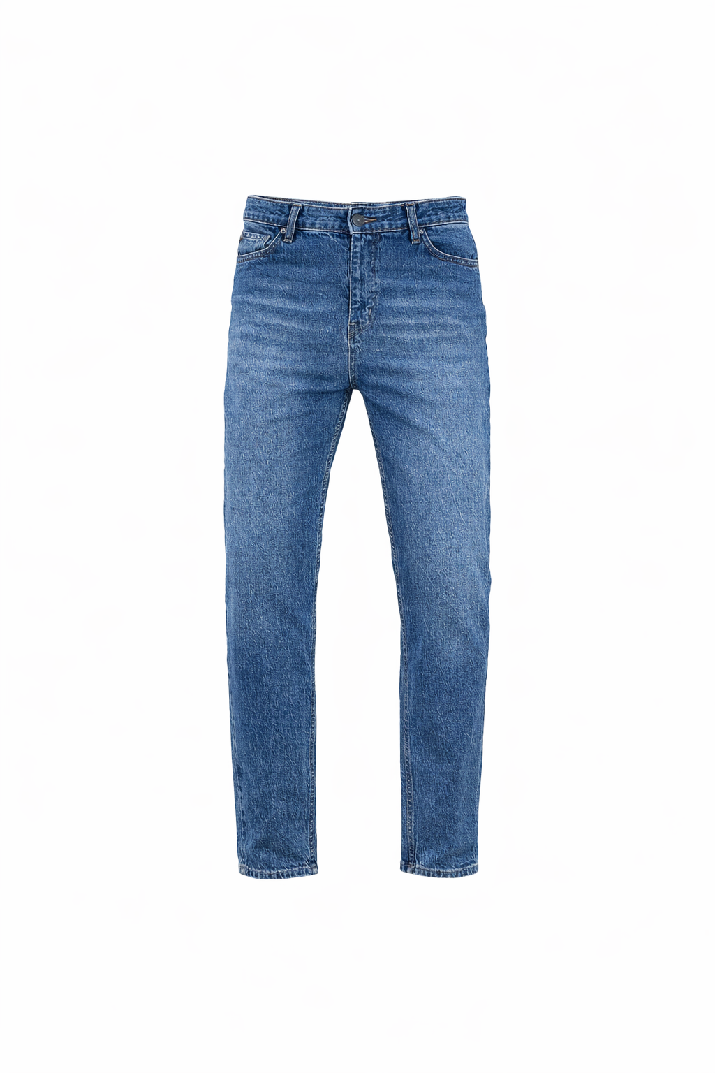 Navy Blue Boyfriend Jeans