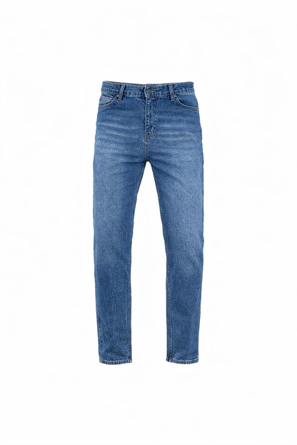 Navy Blue Boyfriend Jeans
