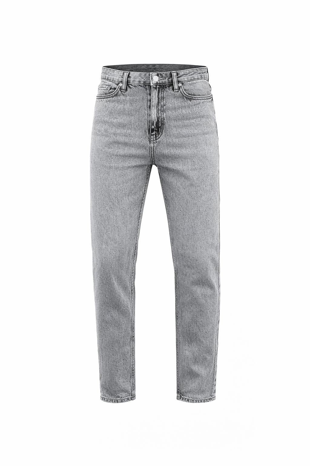 Gray Boyfriend Jeans