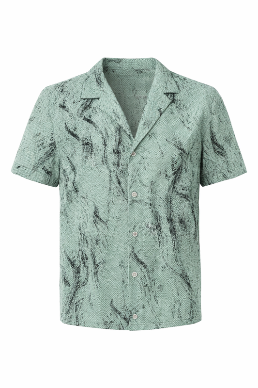 Green/Black Chemise
