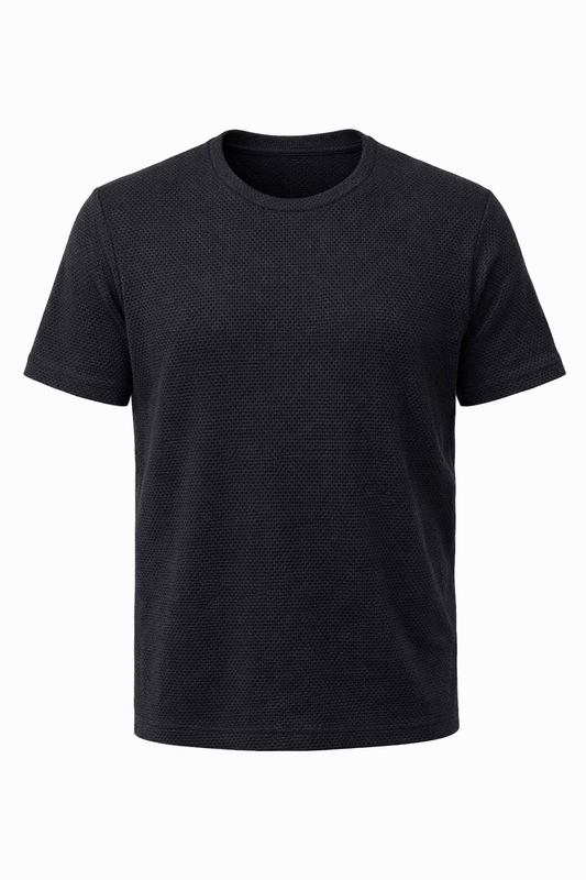 Cotton Black Tshirt
