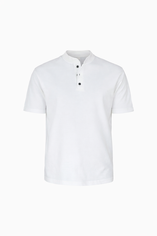 White Round Neck Tshirt