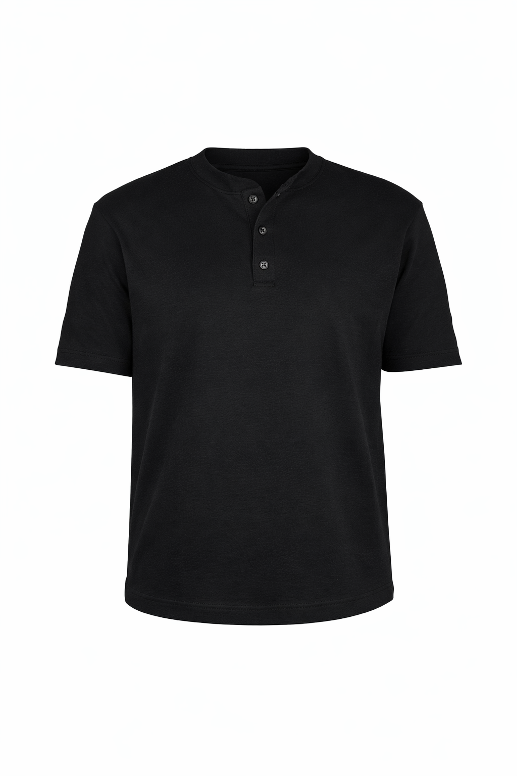 Black Round Neck Tshirt