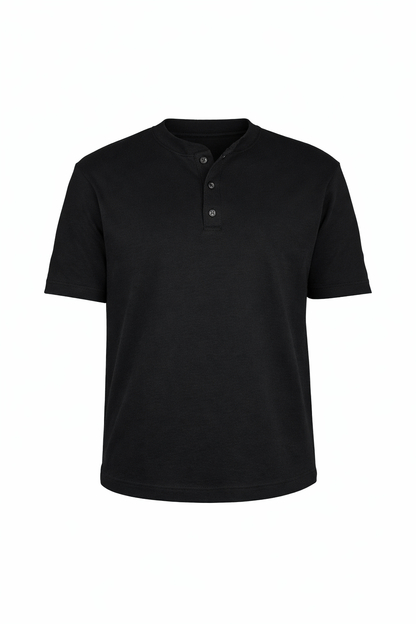 Black Round Neck Tshirt