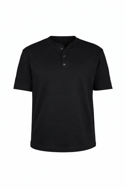 Black Round Neck Tshirt