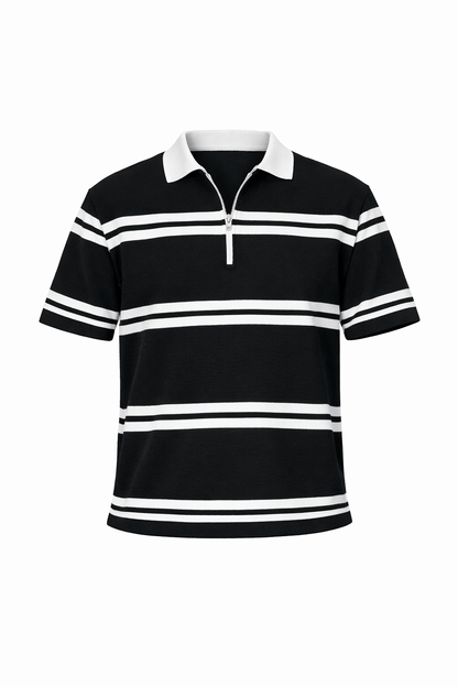 Black/White Polo
