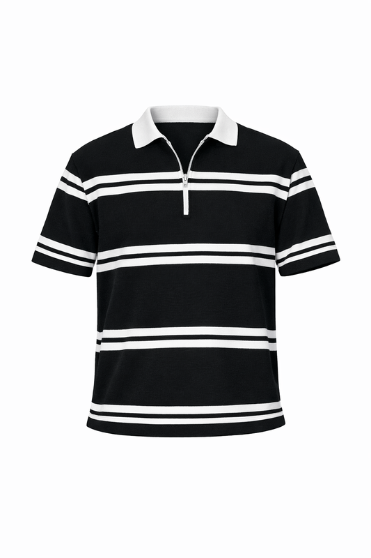 Black/White Polo