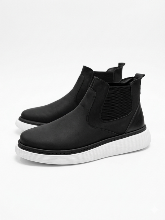Black Chelsea Ozero Boots