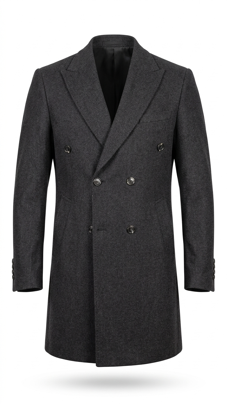 Dark Gray Overcoat