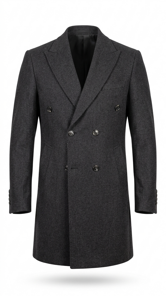 Dark Gray Overcoat