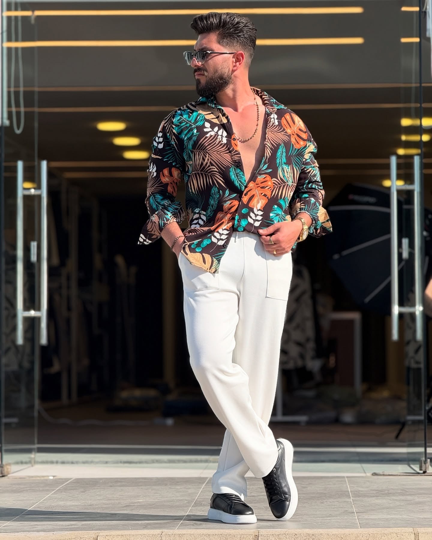 Floral Summer Shirt