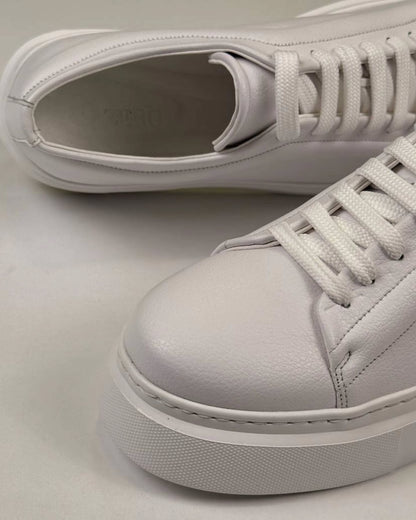 White Leather Sneakers