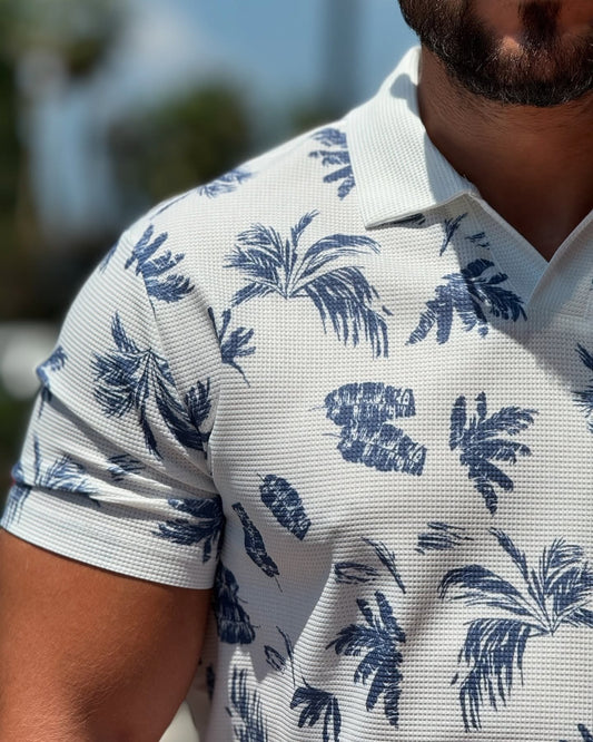 White & Blue Polo