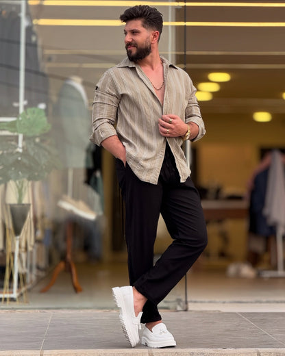 Over Size Grey Shirt