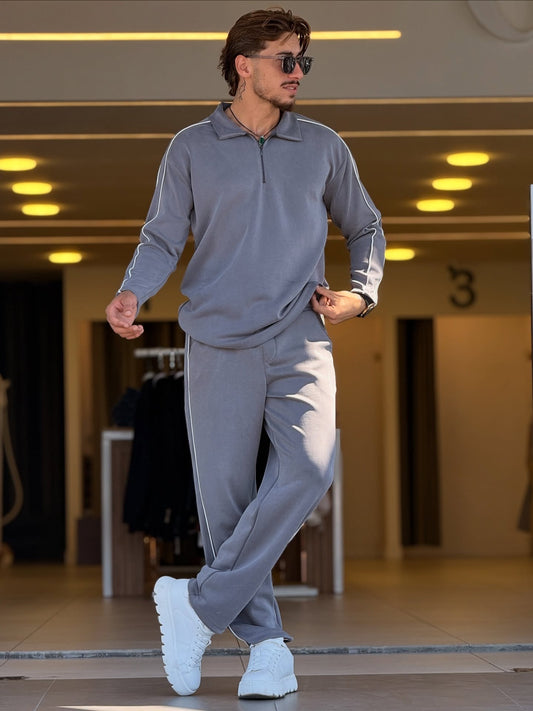 Ozero Half Zip Long Sleeve Winter Set