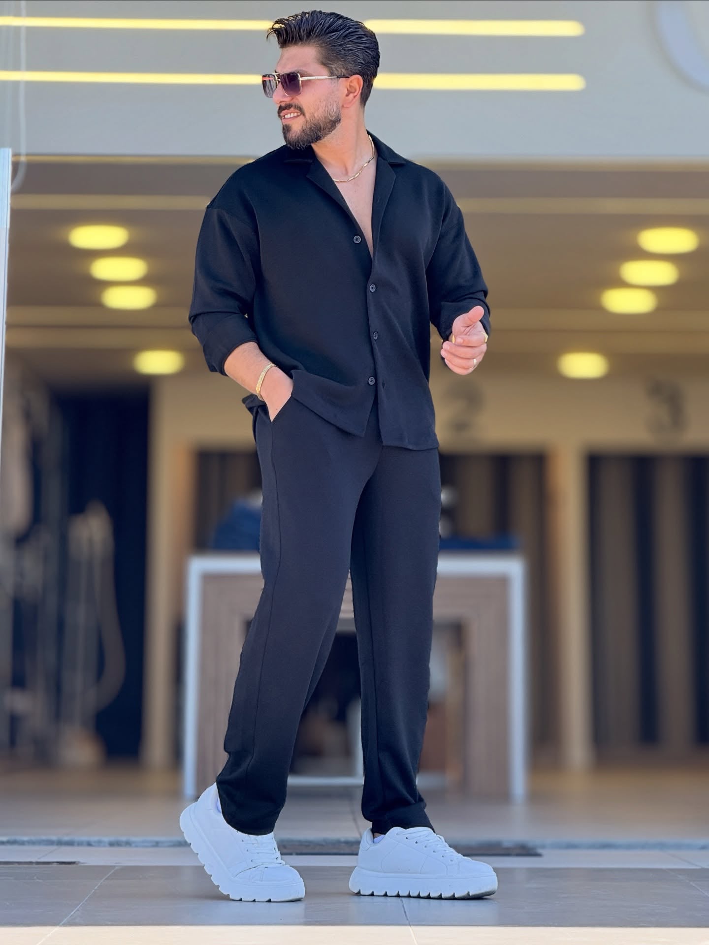 Ozero Long Sleeve Shirt Winter Set