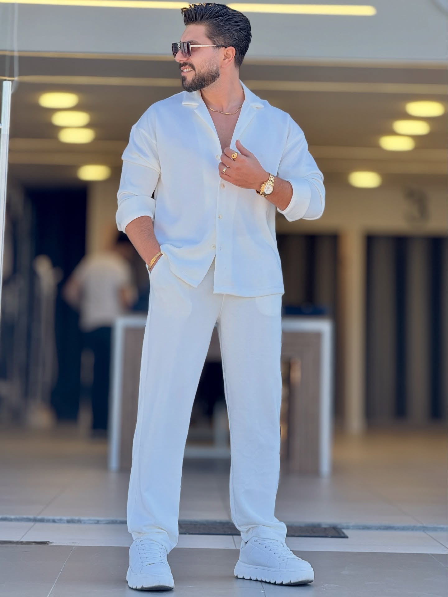 Ozero Long Sleeve Shirt Winter Set