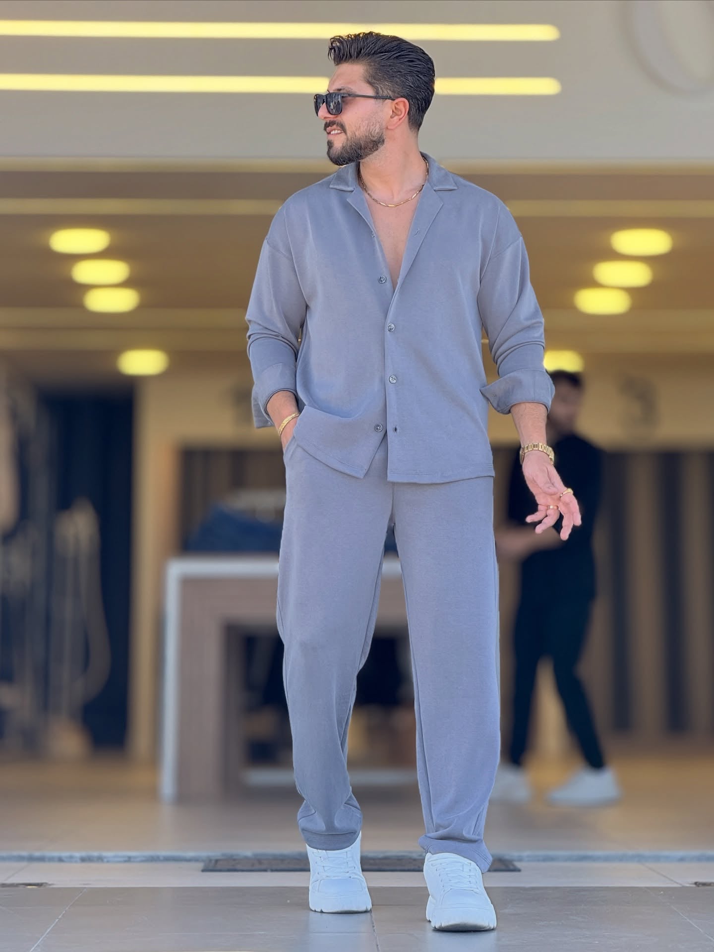 Ozero Long Sleeve Shirt Winter Set
