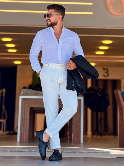 Black Double Button Blazer