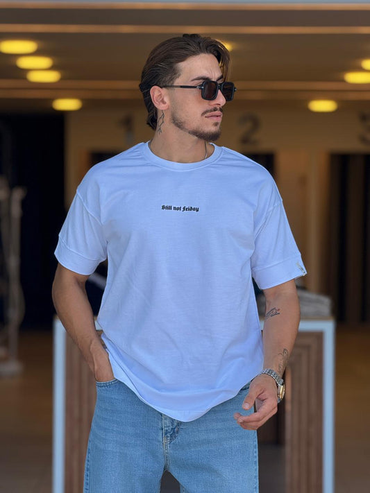 White Over Size Shirt