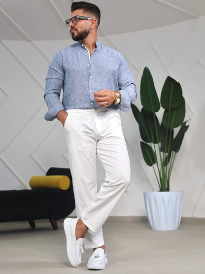 Light Denim Blue Color Shirt