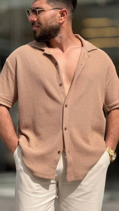 Dark Beige Chemise