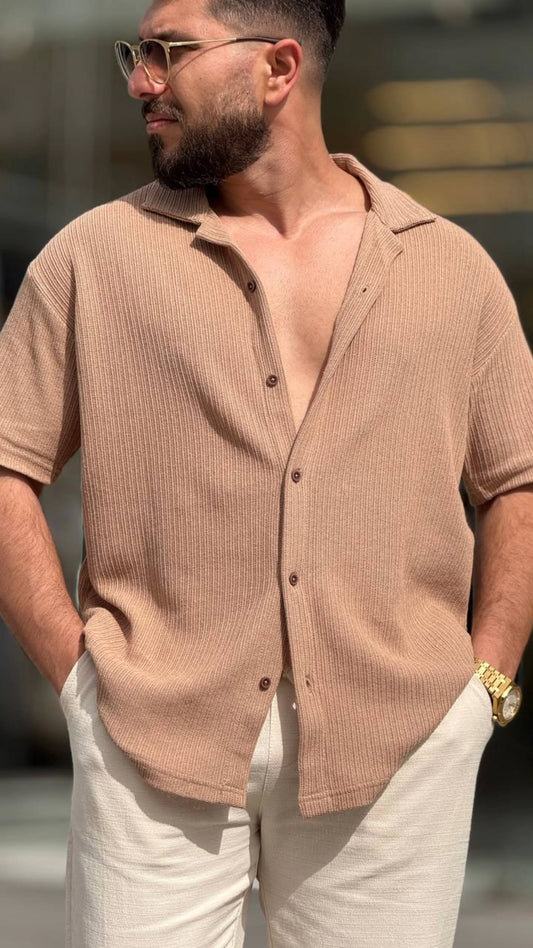 Dark Beige Chemise