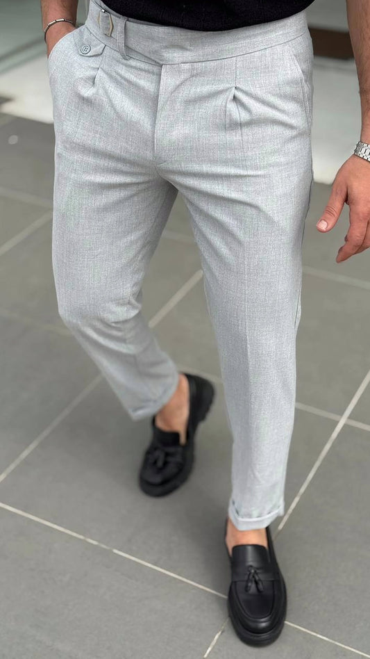 Light Grey High Waist Pants