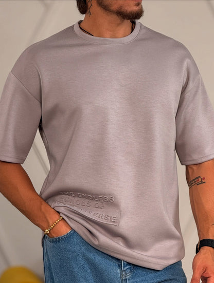 Gray Oversize T-Shirt