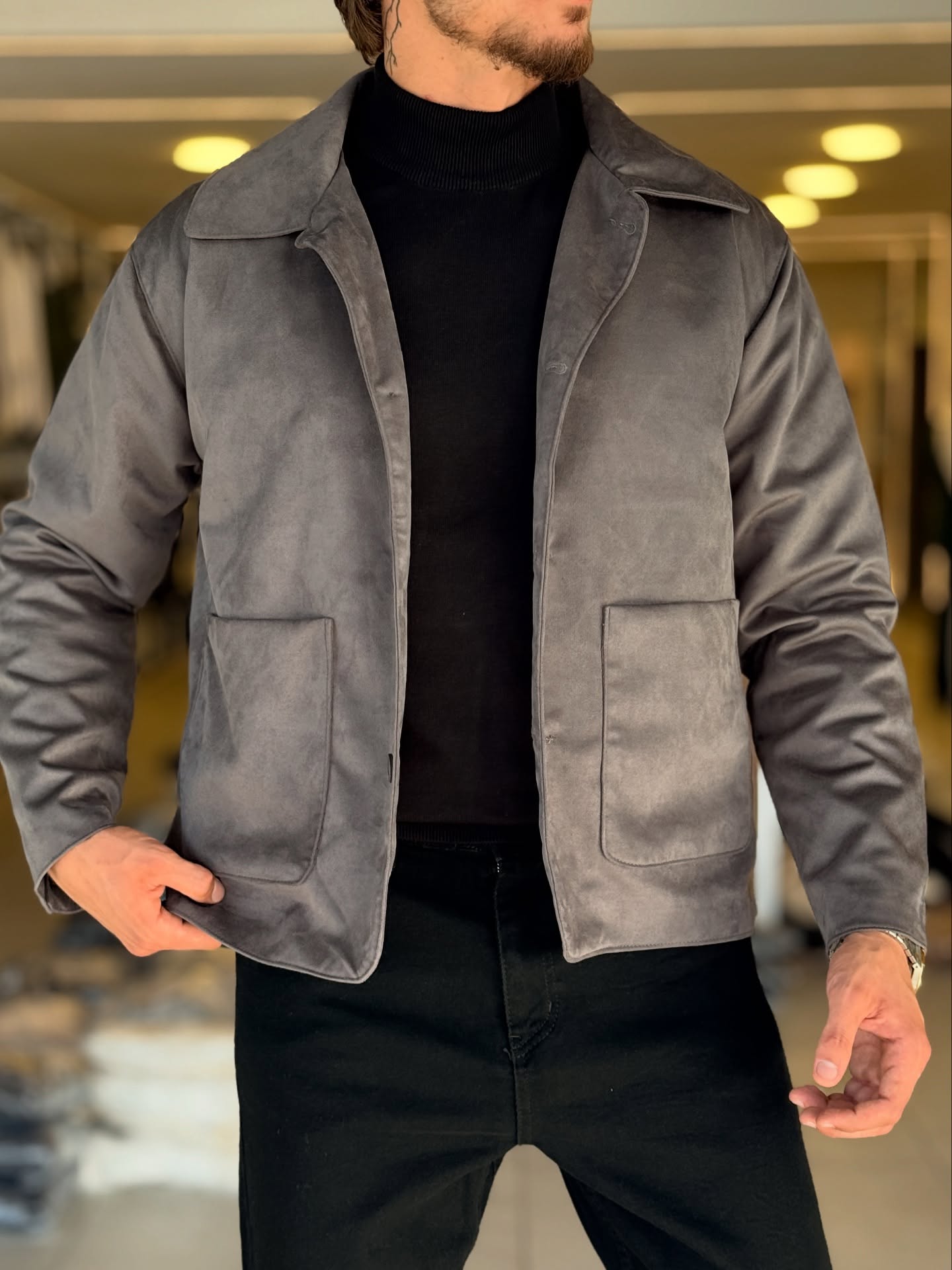 Grey Jacket