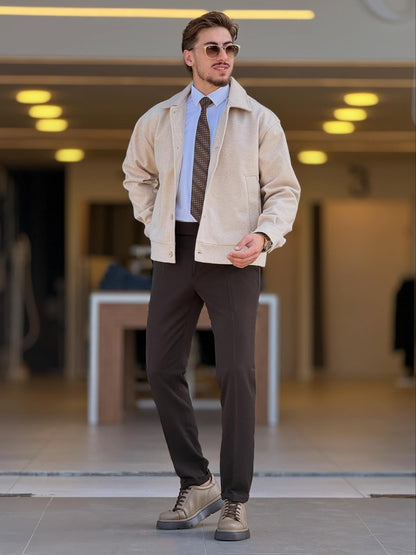 Beige Jacket