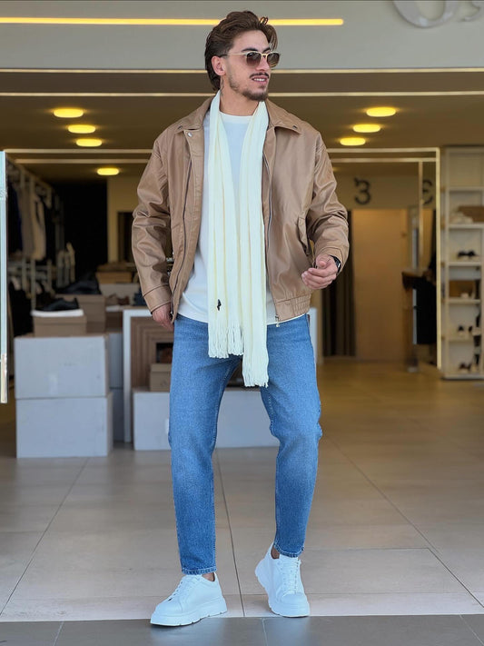 Brown Leather Jacket