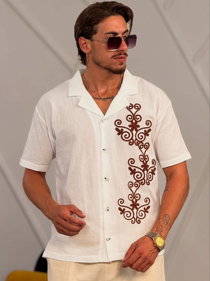 White Linen Shirt