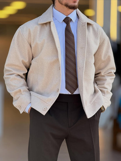 Beige Jacket