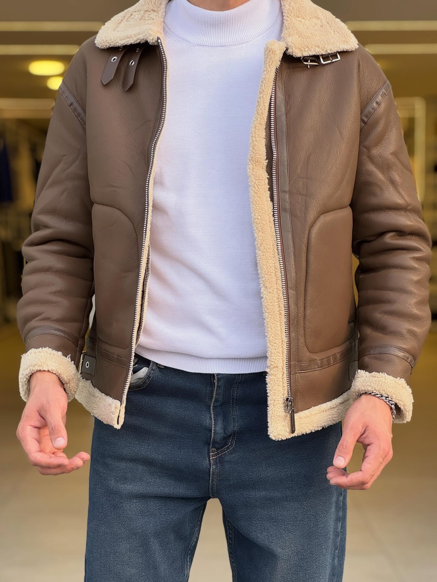 Brown Leather Jacket