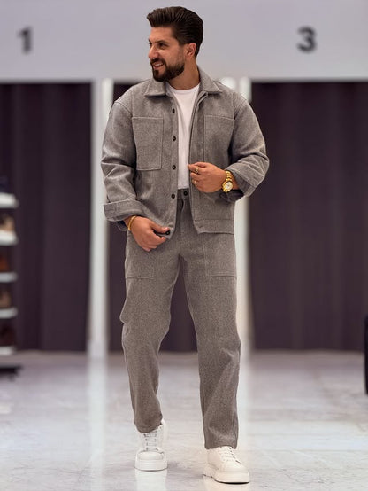 Ozero Brand Grey Chemise Set