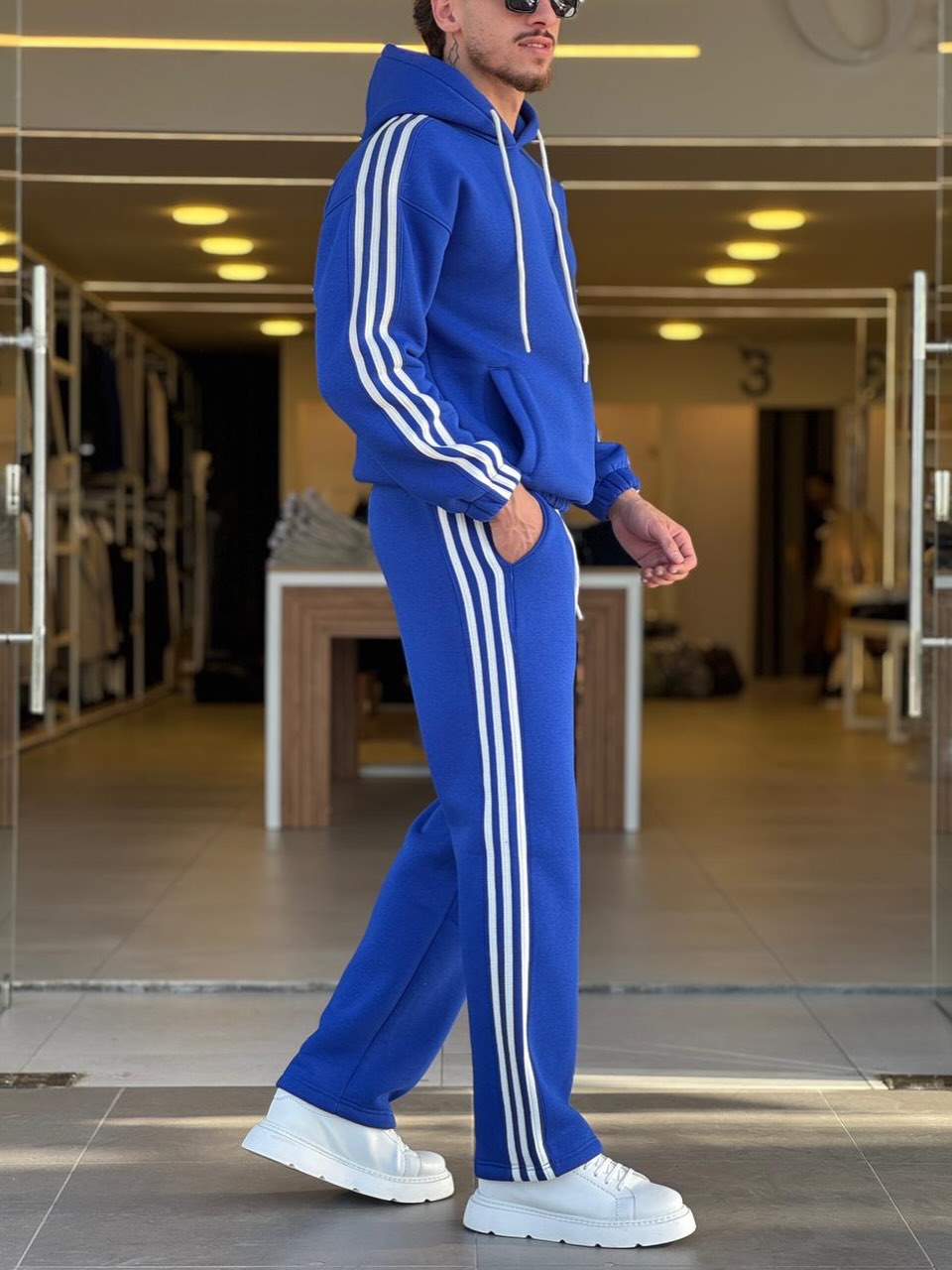 Ozero Brand Blue Hoody Set