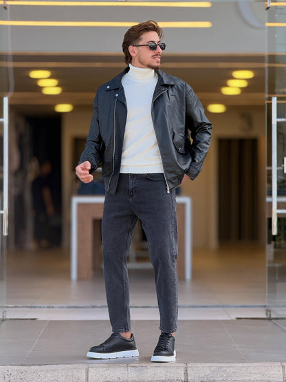 Black Leather Jacket