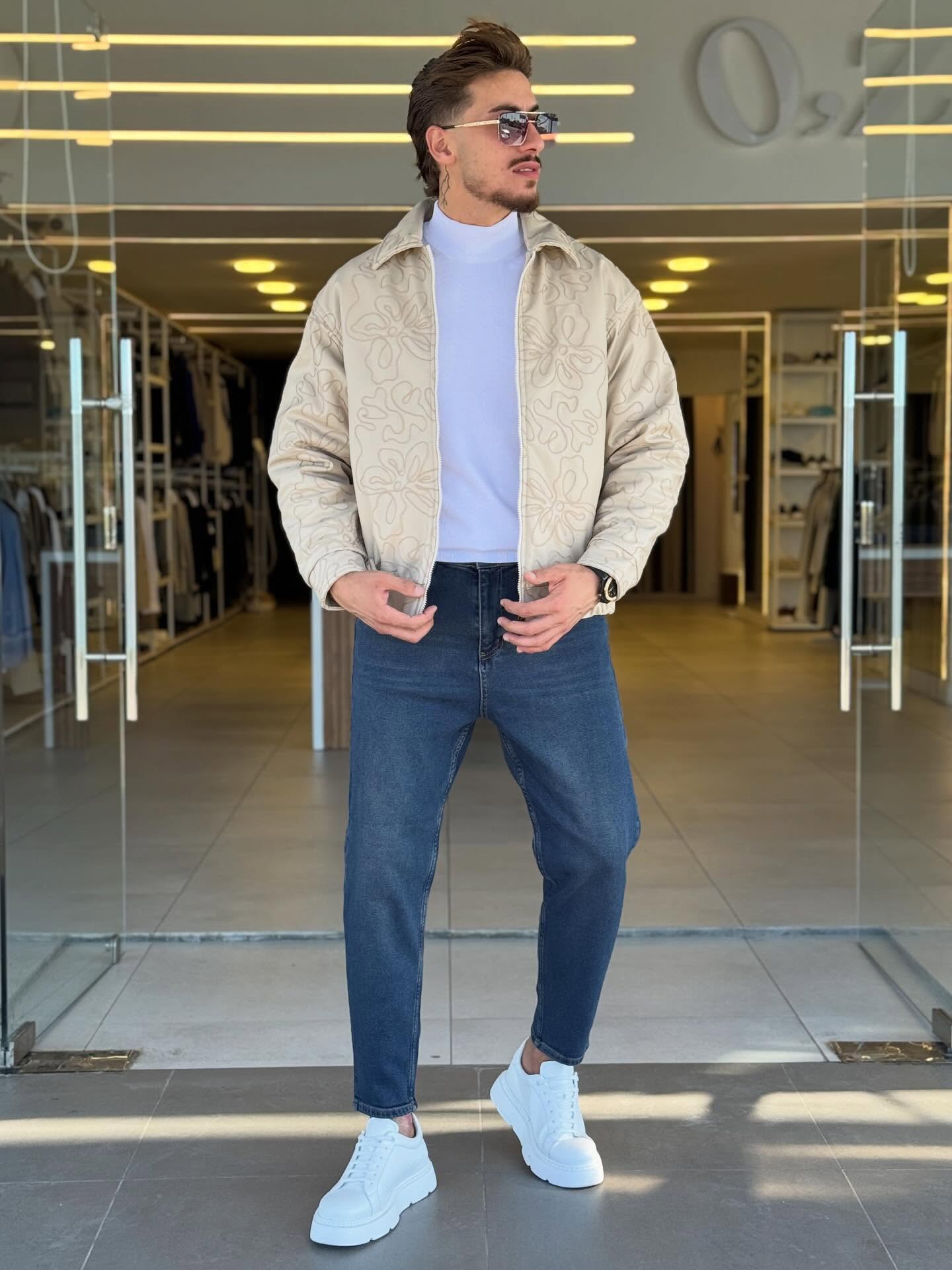 Beige Jacket